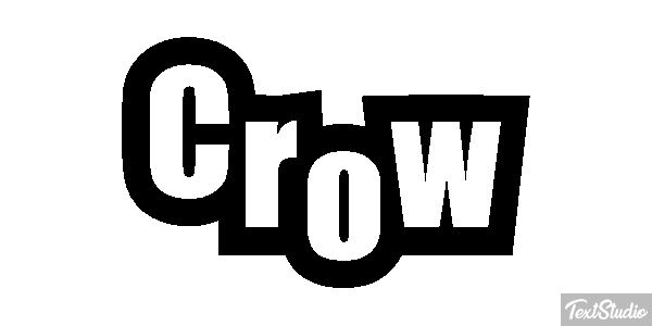 Crow Efekt tekstowy