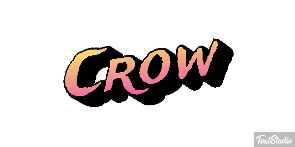 Crow Efekt tekstowy
