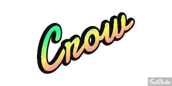Crow Efekt tekstowy