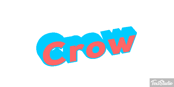 Crow Efekt tekstowy