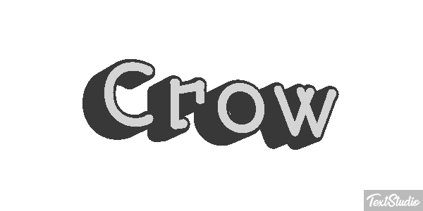 Crow Efekt tekstowy