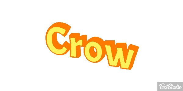 Crow Efekt tekstowy