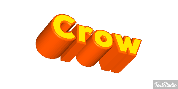 Crow Efekt tekstowy