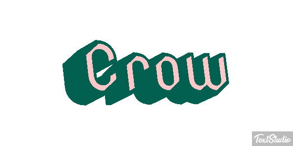 Crow Efekt tekstowy