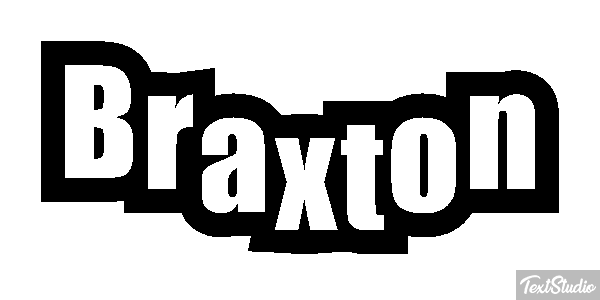 Braxton Text effect