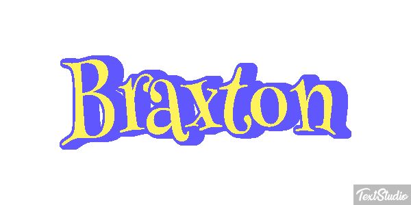 Braxton Text effect