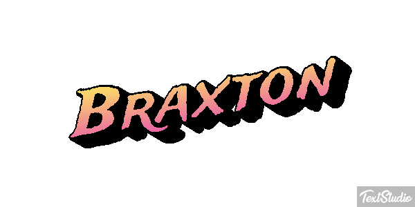 Braxton Text effect