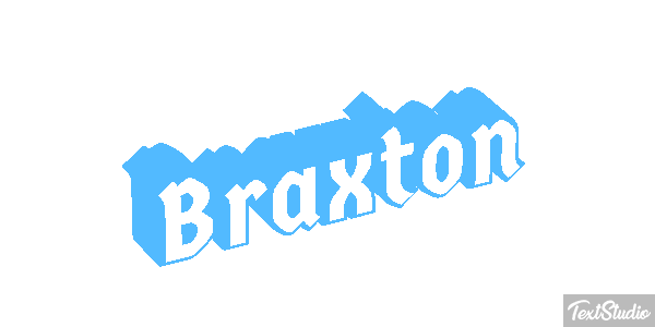 Braxton Text effect