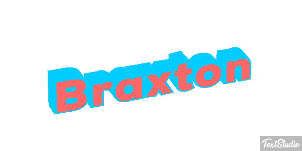 Braxton Text effect