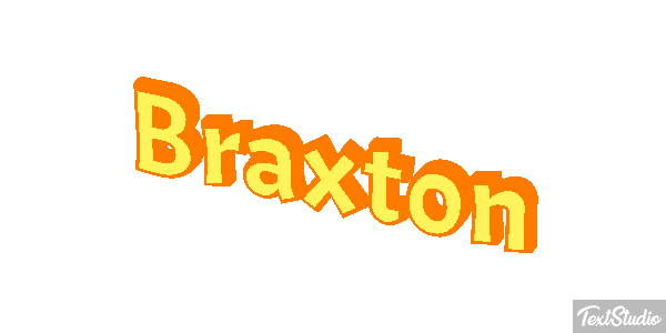 Braxton Text effect