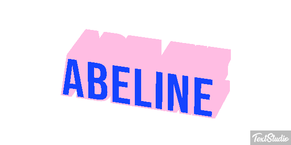 Abeline Effet de texte