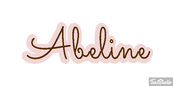 Abeline Effet de texte