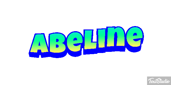 Abeline Effet de texte