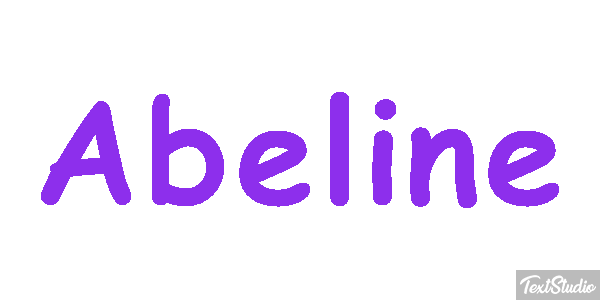Abeline Effet de texte
