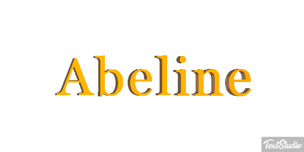 Abeline Effet de texte