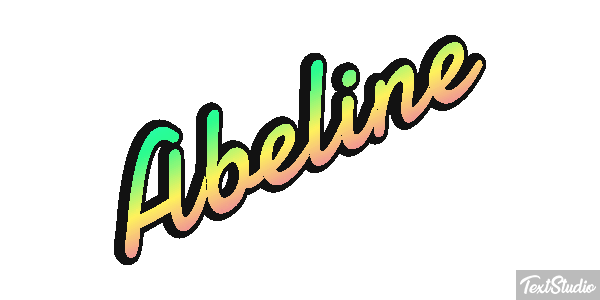 Abeline Effet de texte