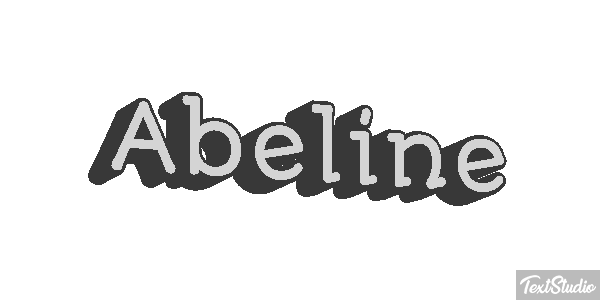 Abeline Effet de texte