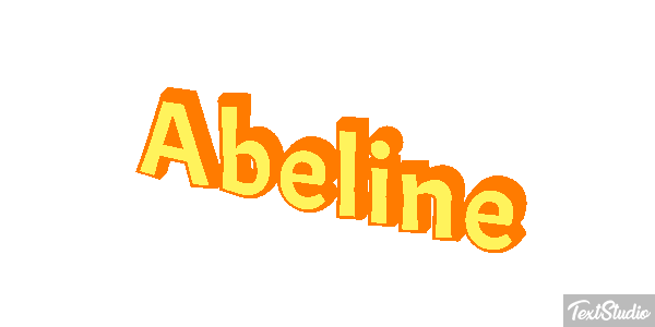 Abeline Effet de texte