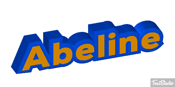Abeline Effet de texte