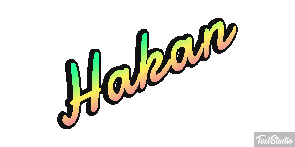 Hakan Texteffekt