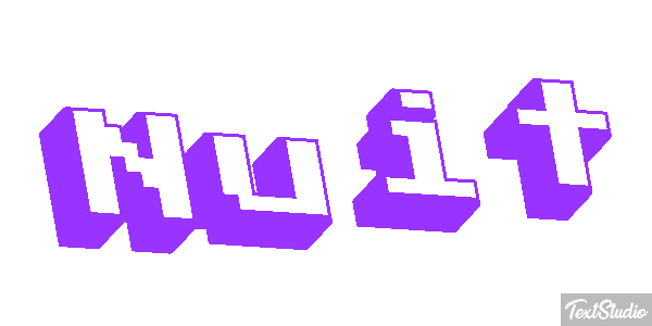Nuit Texteffekt