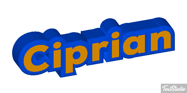 Ciprian Text effect