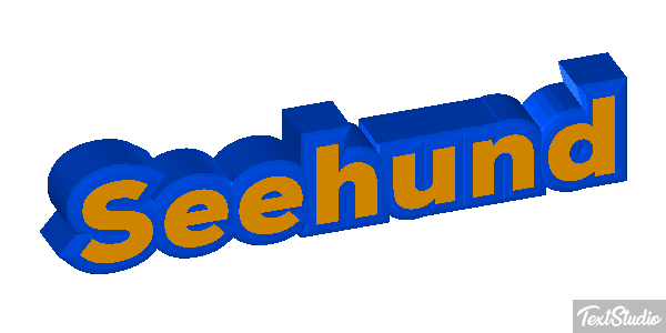 Seehund Texteffekt