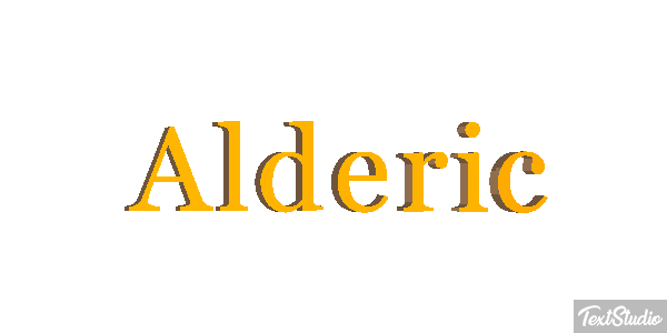 Aldéric Tekst effect