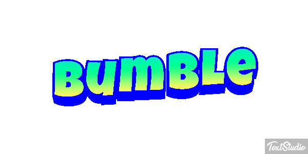 Bumble テキスト効果