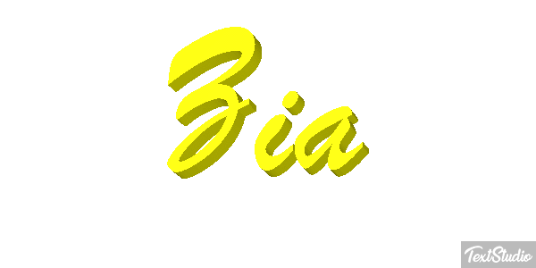 Zia Text effect