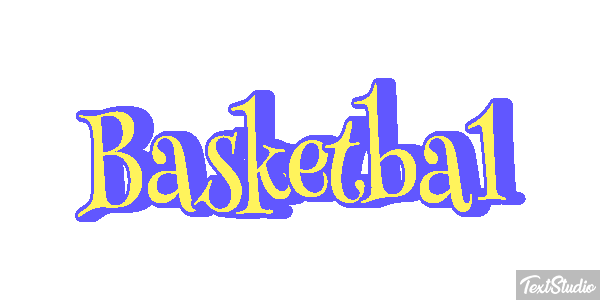 Basketbal Tekst effect