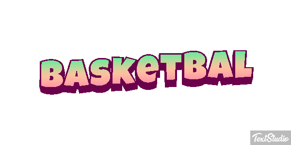 Basketbal Tekst effect
