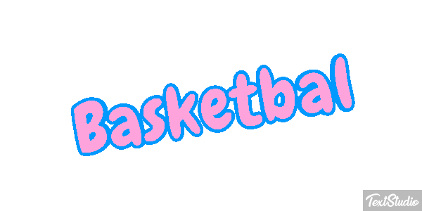 Basketbal Tekst effect
