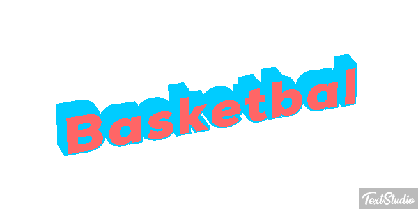 Basketbal Tekst effect
