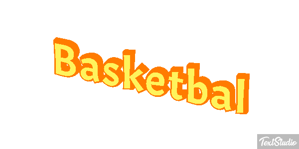 Basketbal Tekst effect