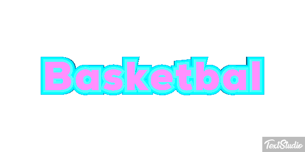 Basketbal Tekst effect