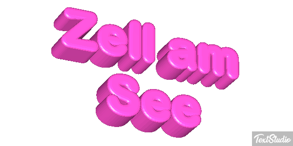 Zell am See Efekt tekstowy