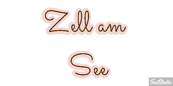 Zell am See Efekt tekstowy