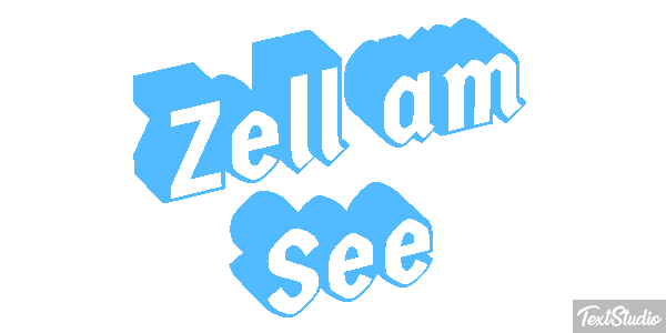 Zell am See Efekt tekstowy