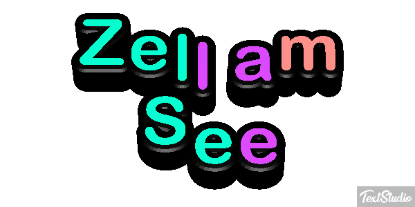Zell am See Efekt tekstowy