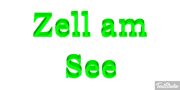 Zell am See Efekt tekstowy