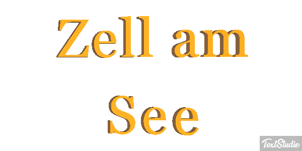 Zell am See Efekt tekstowy