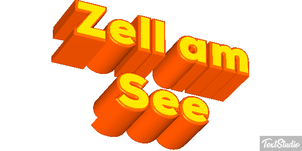 Zell am See Efekt tekstowy