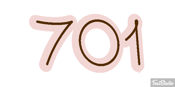 701 Efecto de texto