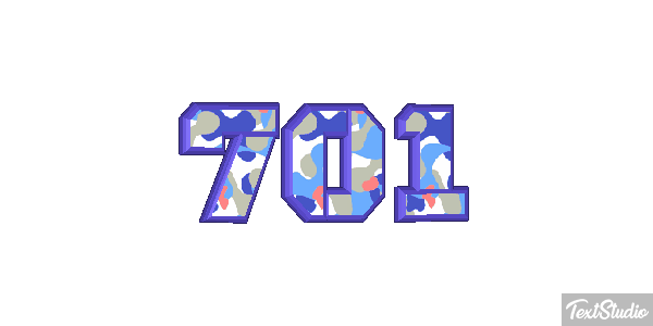 701 Efecto de texto
