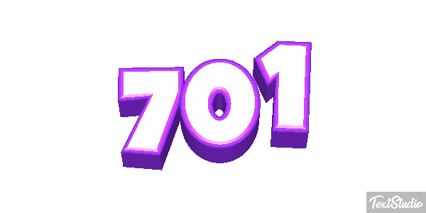701 Efecto de texto