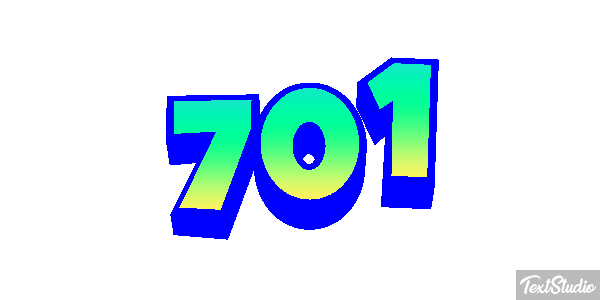 701 Efecto de texto