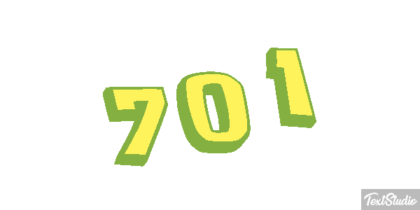 701 Efecto de texto