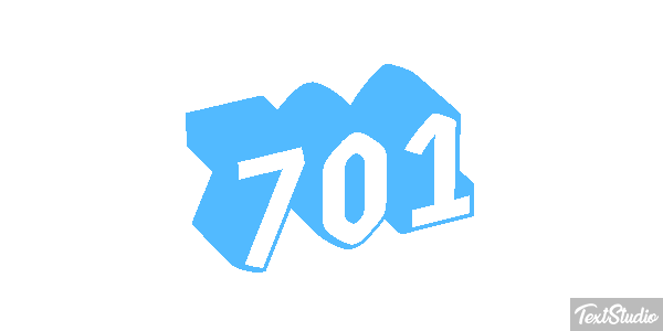 701 Efecto de texto