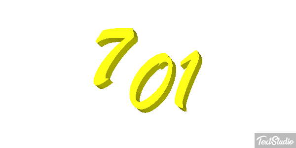 701 Efecto de texto